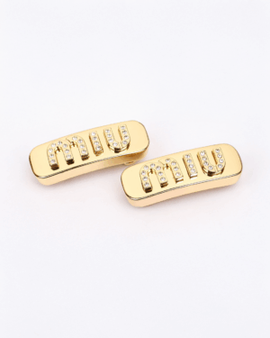 [미우미우] 메탈 헤어클립 헤어핀