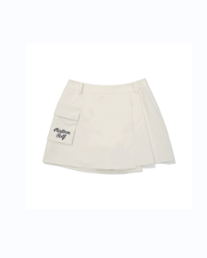 [말본] 아웃포켓 플리츠 스커트 (2 COLOR)