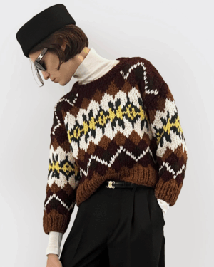 [셀린느] 크루넥 스웨터 RY0I30N57