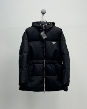 [프라다] 리나일론 후드 다운 재킷 (2 COLORS)