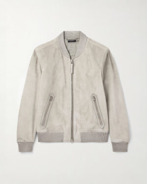 [톰포드] 스웨이드 봄버 재킷