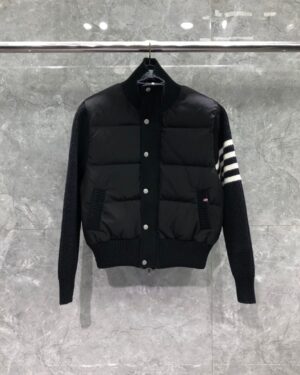 [톰브라운] 하프 터틀 칼라 다운 패딩 자켓 (2 COLORS)