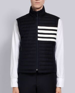 [톰브라운] 4바 스트라이프 패딩조끼 (2 COLORS)