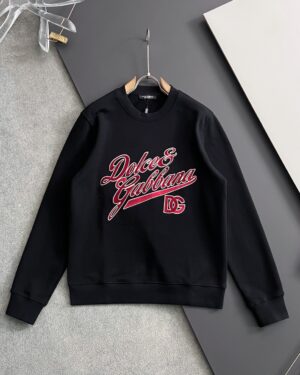 [돌체앤가바나] 자수 코튼 스웨트셔츠 (2 COLORS)