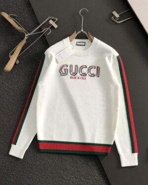 [구찌] 자수 남성 니트 스웨터