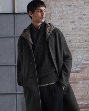 [제냐] 후드 코트