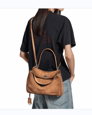 [발렌시아가] 로데오 핸드백 스몰 카멜 7897792