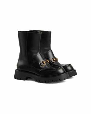 [구찌] 구찌 홀스빗 장식 앵클 부츠 643900