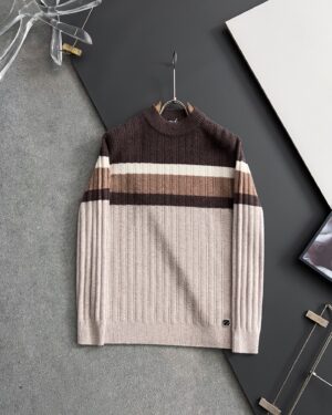 [제냐] 캐시미어 울라운드 니트