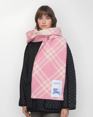 [버버리] 체크 울 후드 스카프 (4 COLORS)