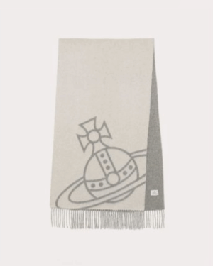 [비비엔 웨스트우드] 리버시블 울 머플러 (2 COLORS)