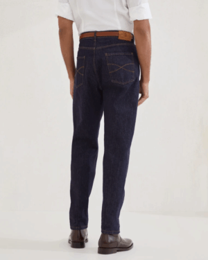 [브루넬로 쿠치넬리] 코튼 아이코닉 핏 데님 진