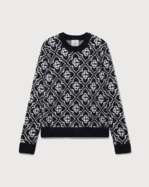 [카사블랑카] 모헤어 모노그램 점퍼 MPF25KW