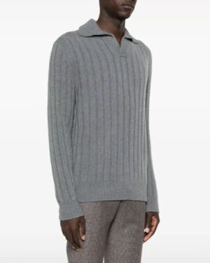 [브리오니] 청키 니트 폴로 (2 COLORS)