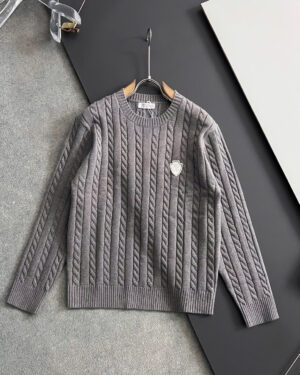 [브루넬로 쿠치넬리] 케이블 니트 스웨터 (3 COLORS)