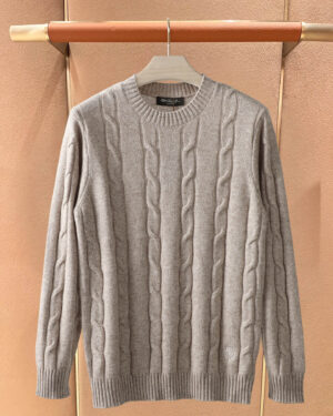 [로로피아나] 캐시미어 케이블 스웨터 (4 COLORS)