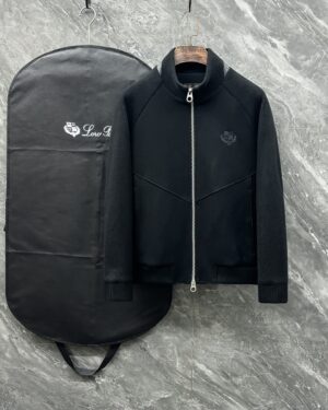 [로로피아나] 다운 라이닝 레글런 니트 집업 자켓 (2 COLORS)