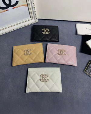 [샤넬] 큐빅 캐비어 카드지갑 AP2737 (4 Colors)