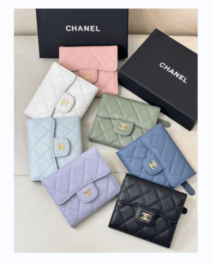 [샤넬] 반지갑 여성 클래식 3단지갑 AP0231 (7 Colors)
