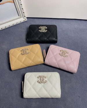[샤넬] 클래식 지퍼 동전 카드지갑 AP2738 (4 Colors)