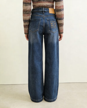 [로에베] 와이드 레그 진