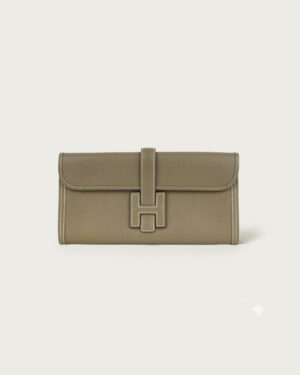 [에르메스] 지게 엘란 클러치 Epsom - Etoupe