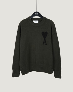 [아미] Ami De Coeur 크루넥 스웨터