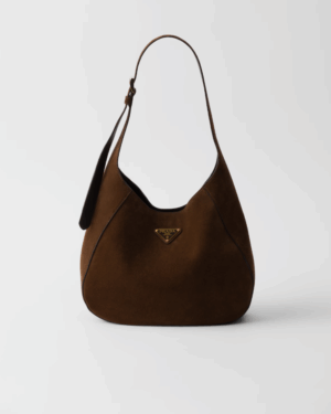 [프라다] 스웨이드 가죽 숄더백 1BC196