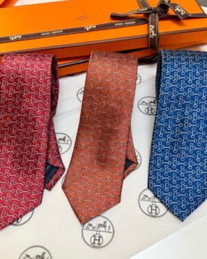 [에르메스] 모르스 트리콜로레 넥타이 (3 COLORS)