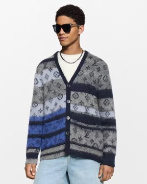 [루이비통] 모노그램 모헤어 가디건