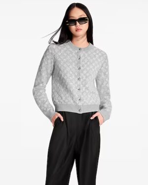 [루이비통] 모노그램 브러시드 니트 가디건 1AJFS3