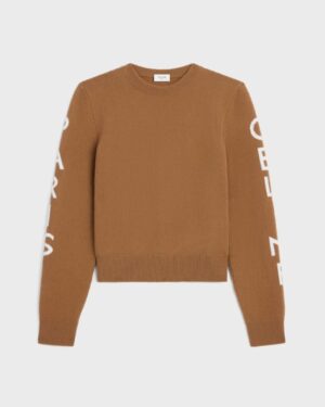 [셀린느] 울 캐시미어 크루넥 스웨터 RX0HS2I93.GHO4