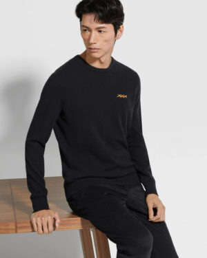 [제냐] 멜란지 캐시세타 크루넥 (3 COLORS)