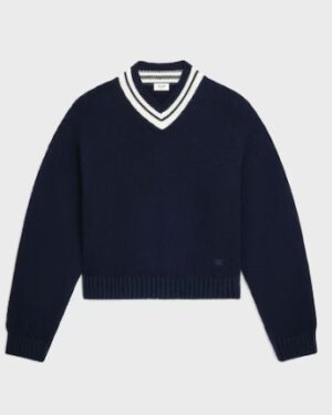 [셀린느] 캐시미어 V넥 스웨터 RY0RC0V09.07MW