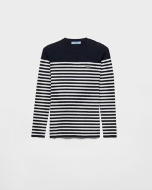 [프라다] 줄무늬 울 스웨터 P24Z2Q_19IH_F022X_S_OOO