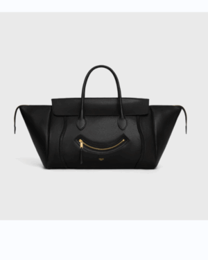 [셀린느] 미디엄 스마일링 뉴 러기지 서플 샤이니 램스킨 토트백 123693GW2