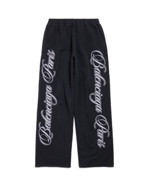 [발렌시아가] 남성 커시브 배기 팬츠 레드/블랙  846917TTVM86167 (2 COLORS)