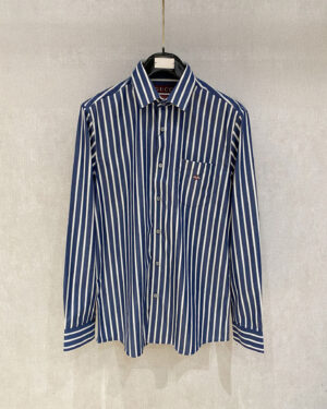 [구찌] 애니멀리에 스트라이프 코튼 셔츠 (2 COLORS)