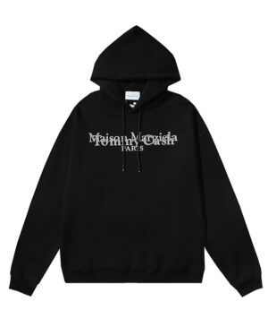 [메종마르지엘라] 토미캐시 넘버링 로고 후드티셔츠