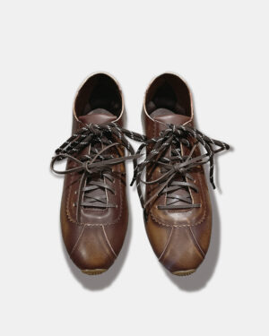 [미우미우] 26SS 플룸 레더 스니커즈 (4 COLORS)