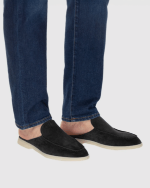 [로로피아나] 바부슈 워크 스웨이드 백리스 로퍼 (3 COLORS)