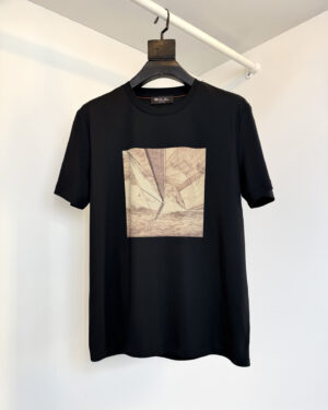 [로로피아나] 크루넥 티셔츠 (2 COLORS)