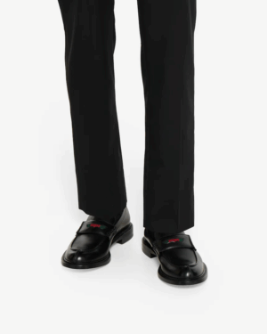 [구찌] 웹 디테일의 가죽 로퍼 (2 COLORS)