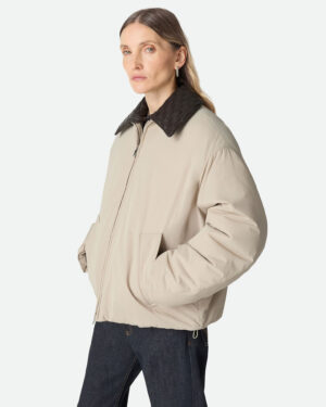 [보테가베네타] 테크 나일론 패딩 재킷 837028