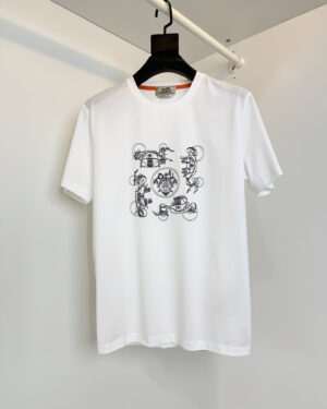 [에르메스] 엑슬리브리스 티셔츠 (2 COLORS)