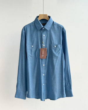 [로로피아나] 토마스 코튼 셔츠