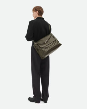 [보테가베네타] 안디아모 메신저 백 라지/사이프러스(최상급)