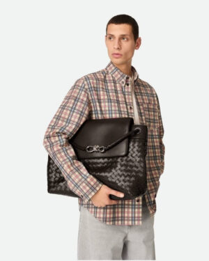 [보테가베네타] 안디아모 메신저 백 라지/폰단트(최상급)