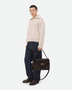 [보테가베네타] 안디아모 메신저 백 미디움/폰단트(최상급)