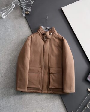 [제냐] 엘레멘츠 카 코트 / 브라운